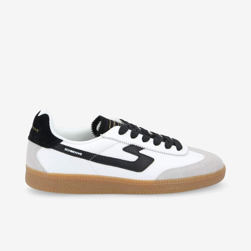 SHEFFIELD JOGGER M - NAPPA/SDE/GRAIN -  BLANC/BLANC CASSE/NOIR